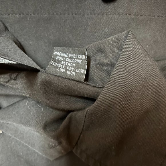 Dragon Fly Motorcycle Mens Black Button Up Shirt USA Garage Free To Ride Size M - Picture 11 of 12